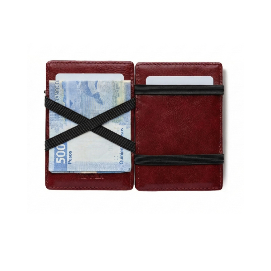 Venner Wallet - Deep Red